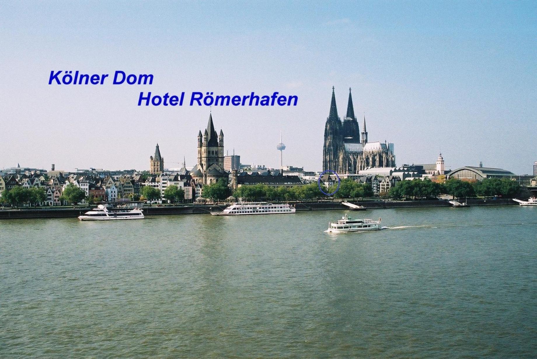 Hotel Roemerhafen Köln Kültér fotó